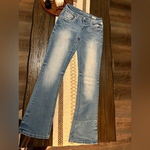 Juicy Couture Women's Blue Flare‎ Jeans